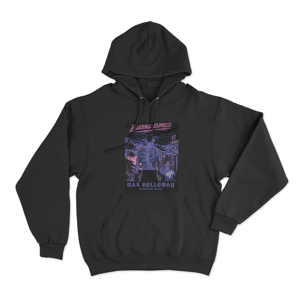 Blessed Express Vegas Unisex Hoodie Black Blessed Express Vegas Unisex Hoodie Black