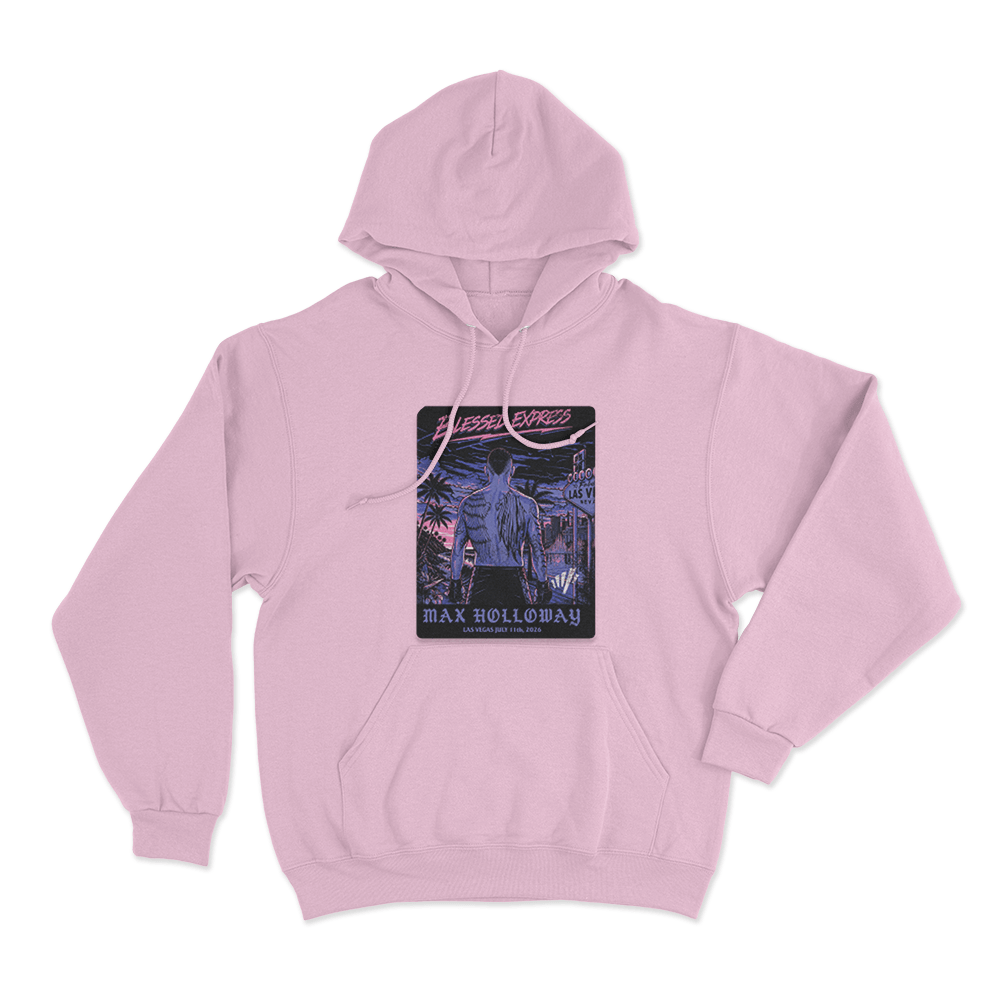 Blessed Express Vegas Unisex Hoodie Pink Blessed Express Vegas Unisex Hoodie Pink