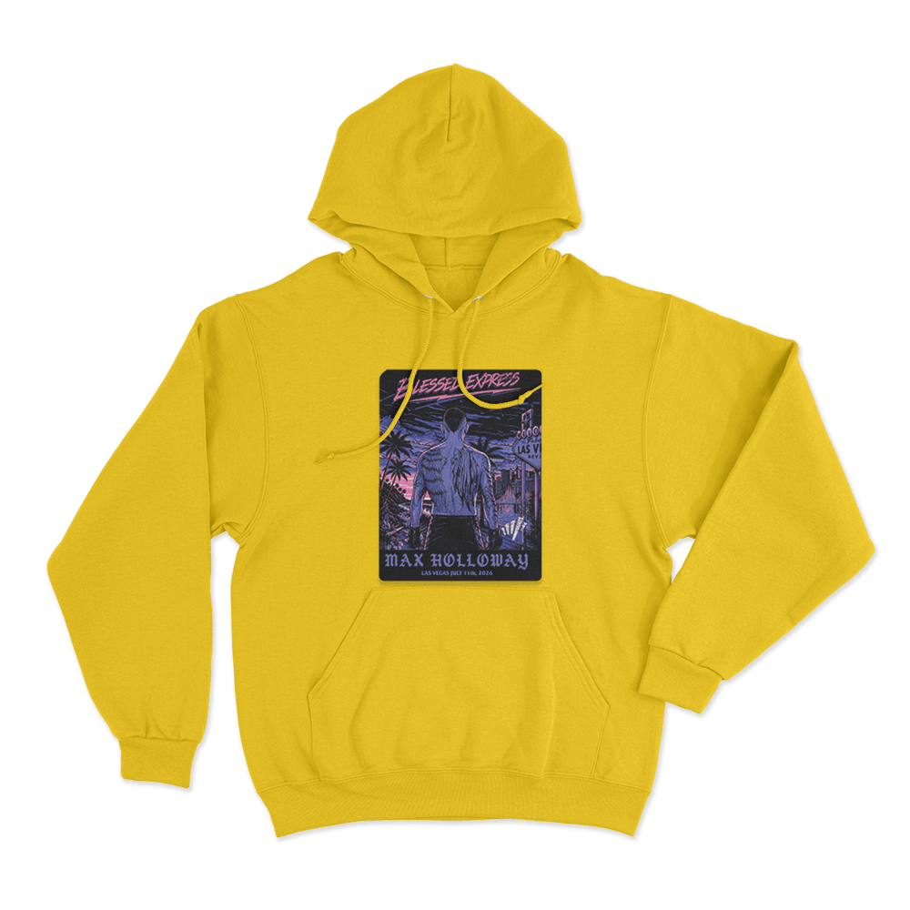 Blessed Express Vegas Unisex Hoodie Yellow Blessed Express Vegas Unisex Hoodie Yellow