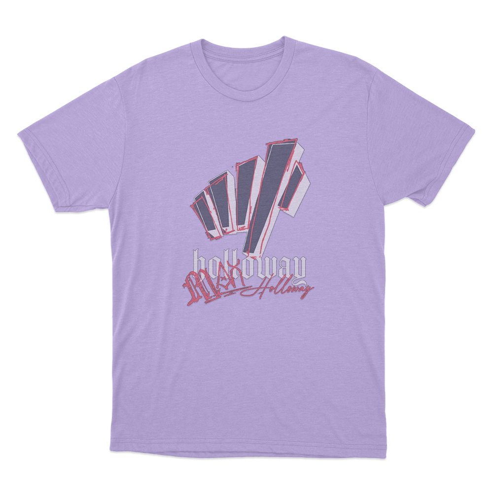 Holloway Max Signature Unisex T Shirt Purple Holloway Max Signature Unisex T Shirt Purple