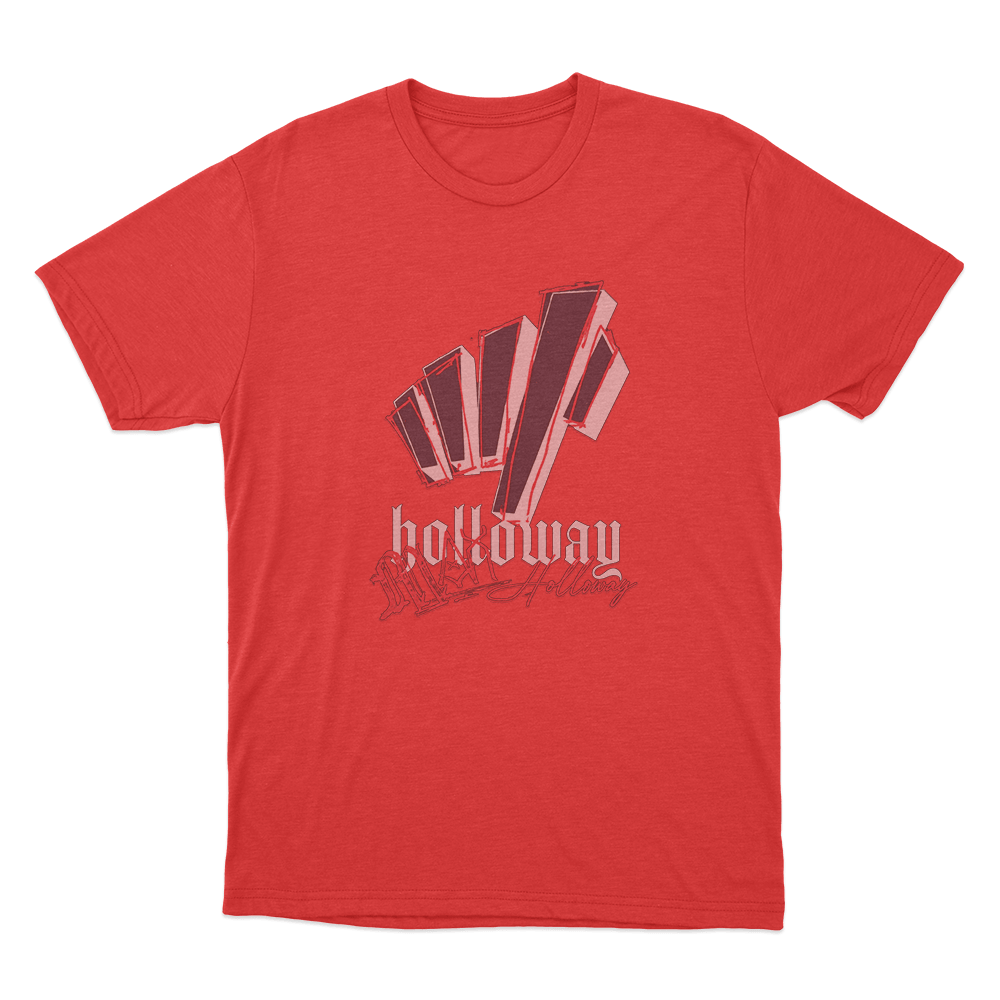 Holloway Max Signature Unisex T Shirt Red Holloway Max Signature Unisex T Shirt Red