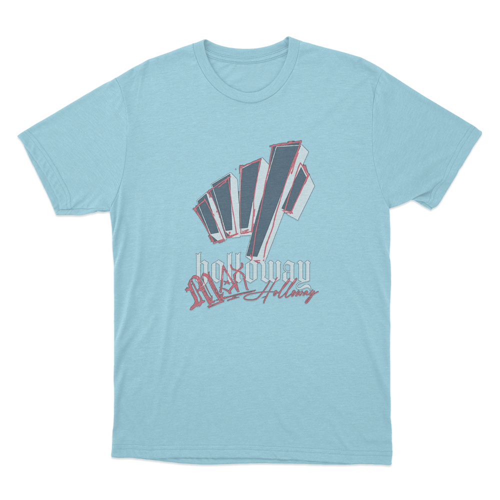 Holloway Max Signature Unisex T Shirt Sky Blue Holloway Max Signature Unisex T Shirt Sky Blue