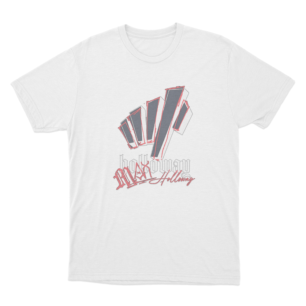 Holloway Max Signature Unisex T Shirt White Holloway Max Signature Unisex T Shirt White