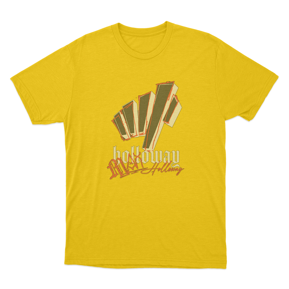 Holloway Max Signature Unisex T Shirt Yellow Holloway Max Signature Unisex T Shirt Yellow