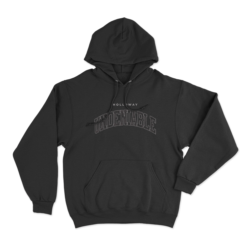 Holloway Undeniable Unisex Hoodie Black Holloway Undeniable Unisex Hoodie Black
