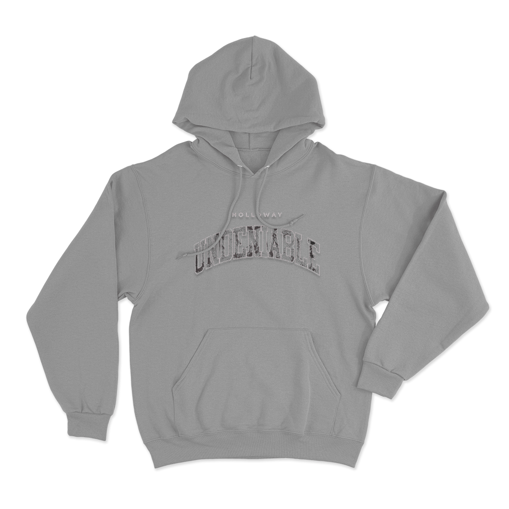 Holloway Undeniable Unisex Hoodie Grey Holloway Undeniable Unisex Hoodie Grey