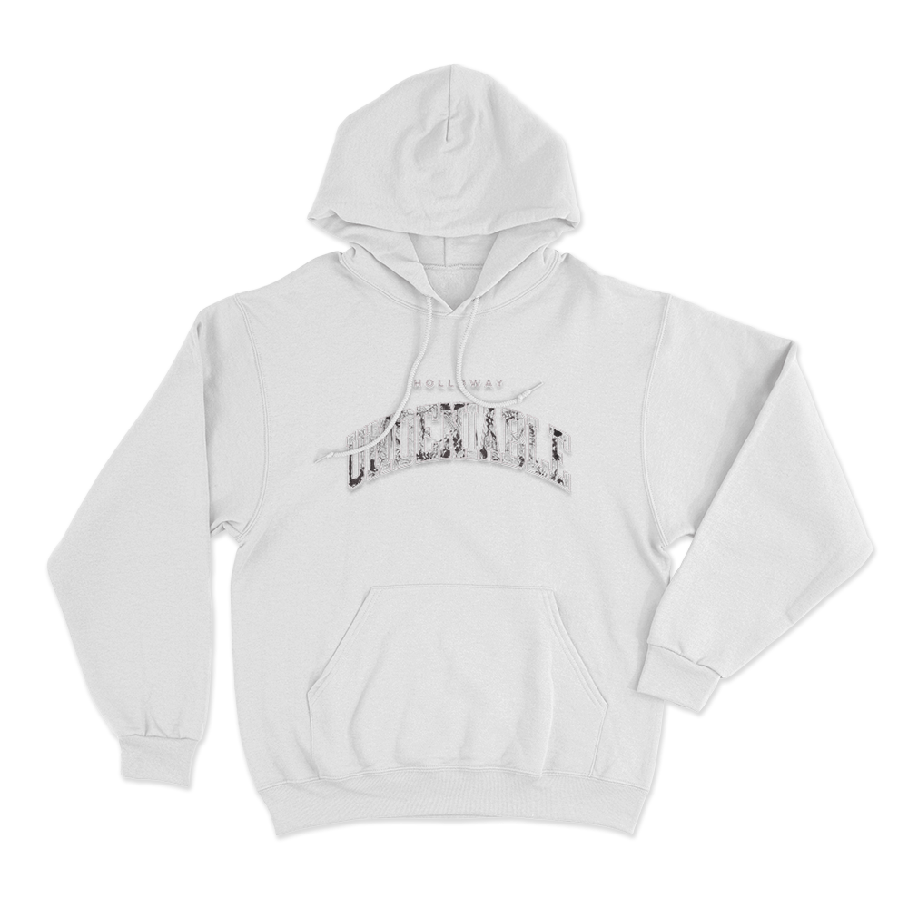 Holloway Undeniable Unisex Hoodie White Holloway Undeniable Unisex Hoodie White