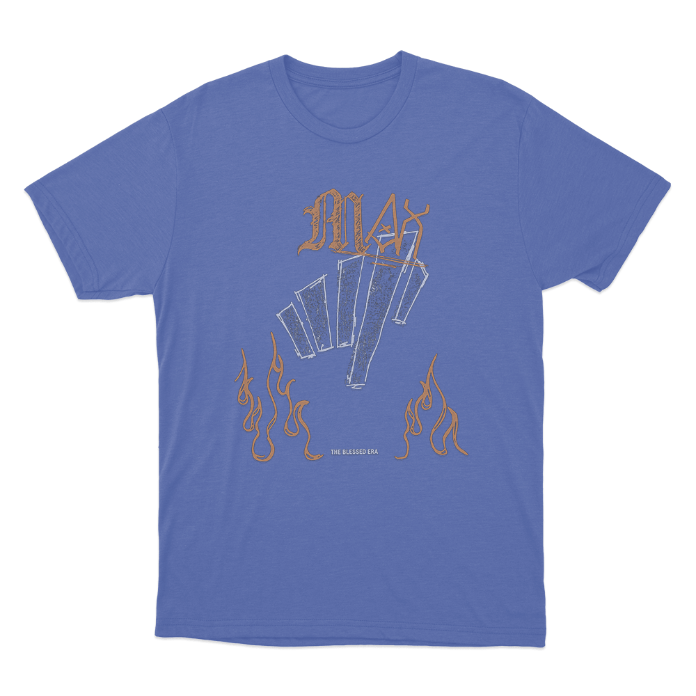 Max Holloway Blessed Sketch Unisex T Shirt Blue Max Holloway Blessed Sketch Unisex T Shirt Blue