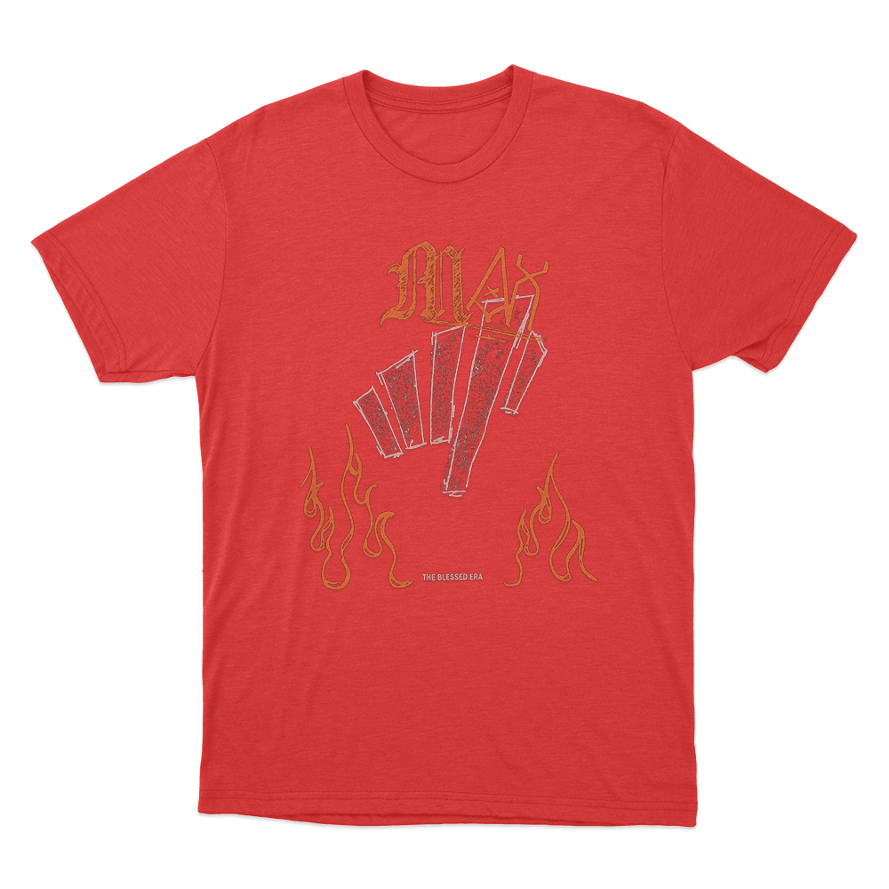Max Holloway Blessed Sketch Unisex T Shirt Red Max Holloway Blessed Sketch Unisex T Shirt Red