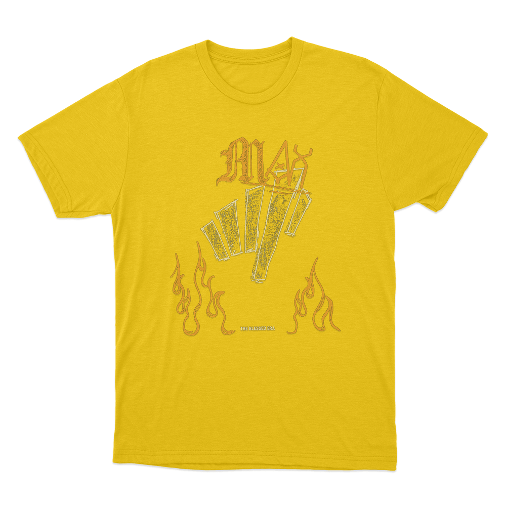 Max Holloway Blessed Sketch Unisex T Shirt Yellow Max Holloway Blessed Sketch Unisex T Shirt Yellow