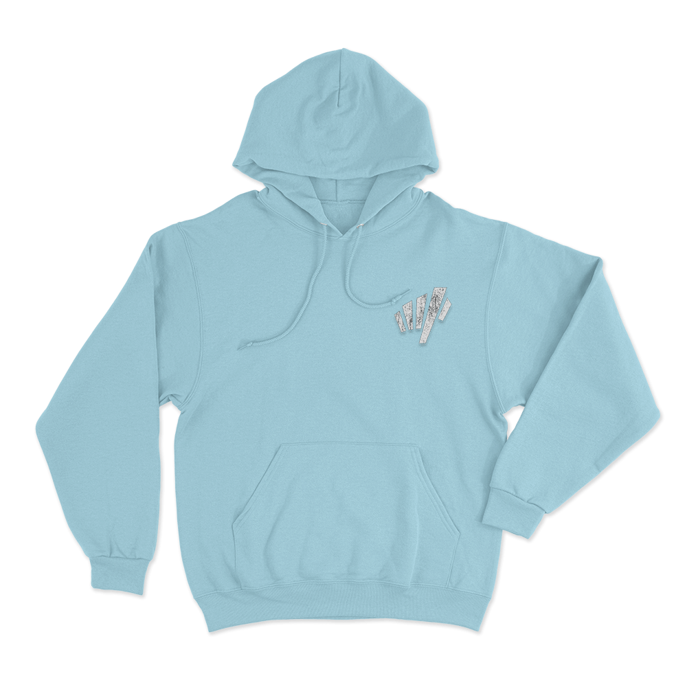 Max Holloway Logo Unisex Hoodie Sky Blue Max Holloway Logo Unisex Hoodie Sky Blue
