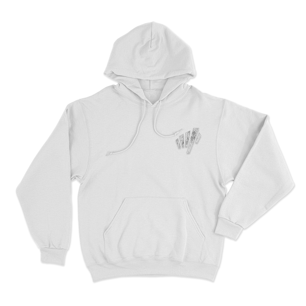 Max Holloway Logo Unisex Hoodie White Max Holloway Logo Unisex Hoodie White