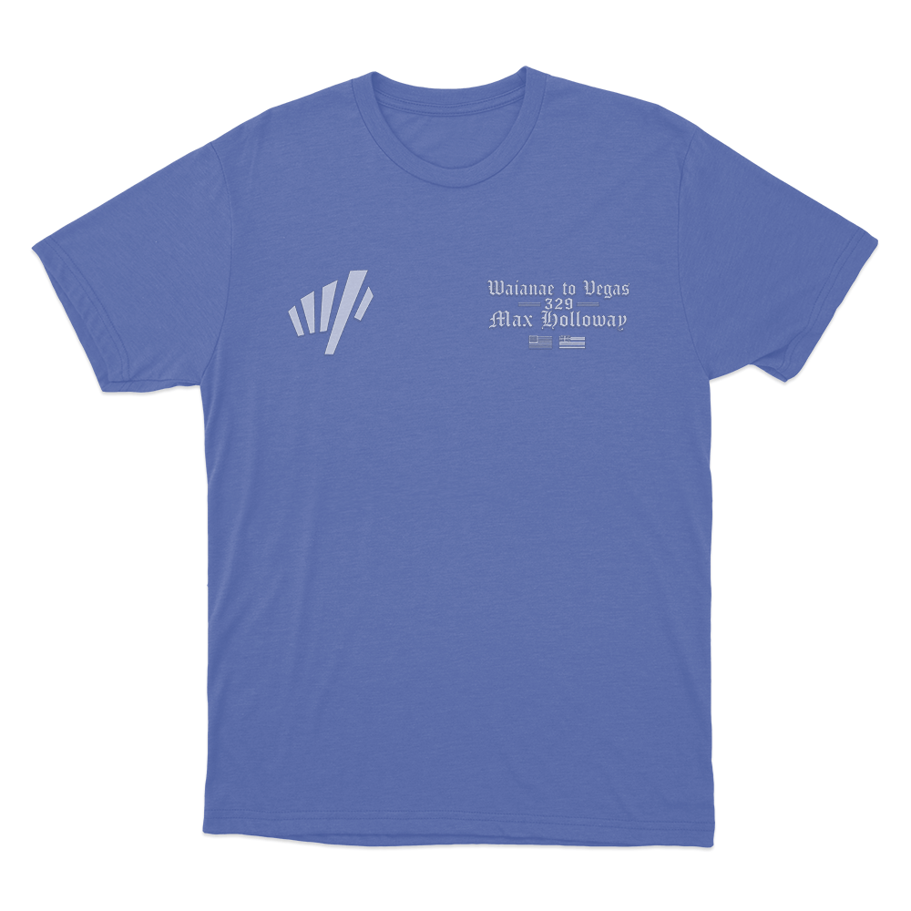 Waianae To Vegas Unisex T Shirt Blue Waianae To Vegas Unisex T Shirt Blue