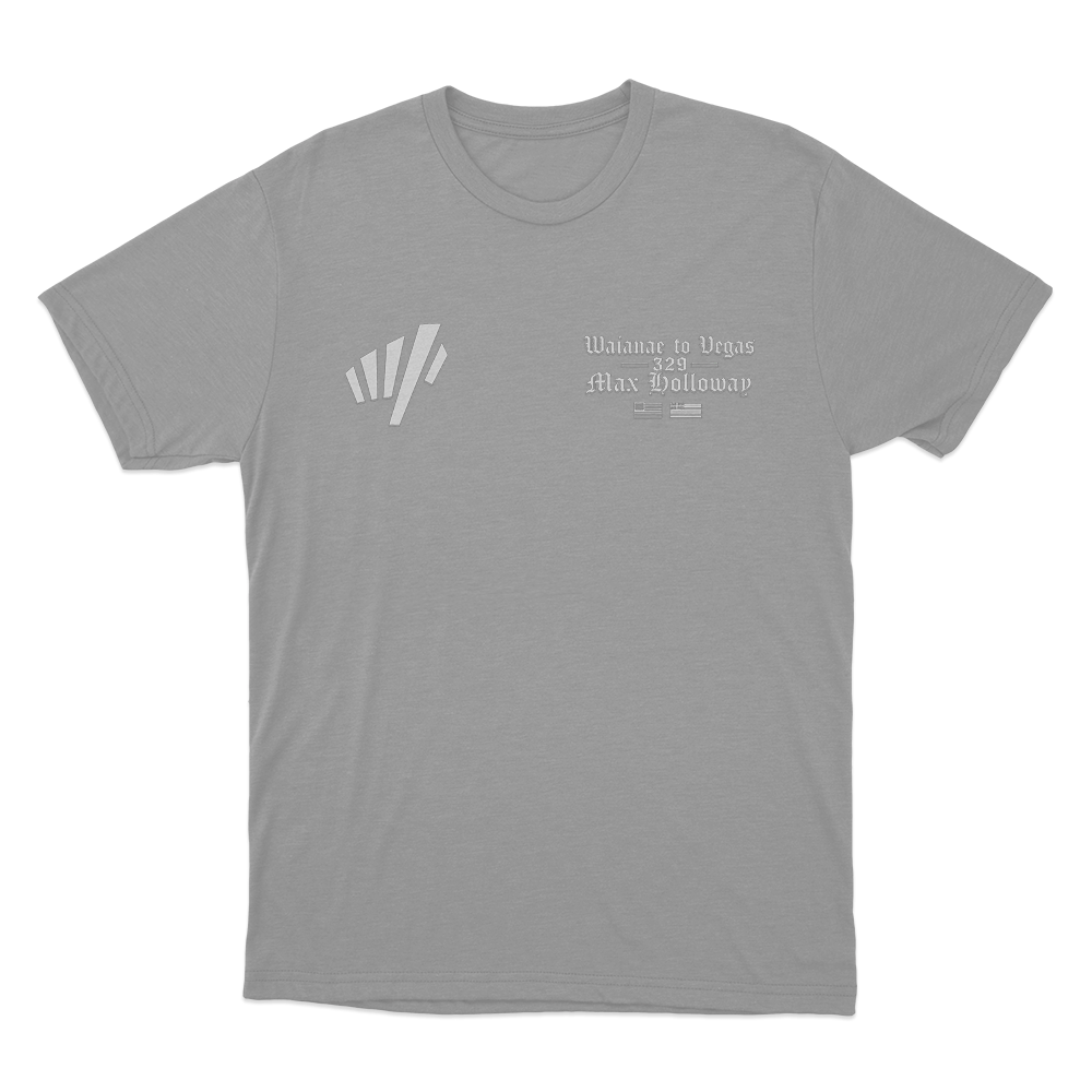 Waianae To Vegas Unisex T Shirt Grey Waianae To Vegas Unisex T Shirt Grey