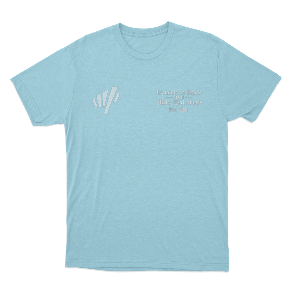 Waianae To Vegas Unisex T Shirt Sky Blue Waianae To Vegas Unisex T Shirt Sky Blue